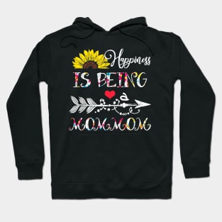 Happiness is being a mommom mothers day gift Hoodie